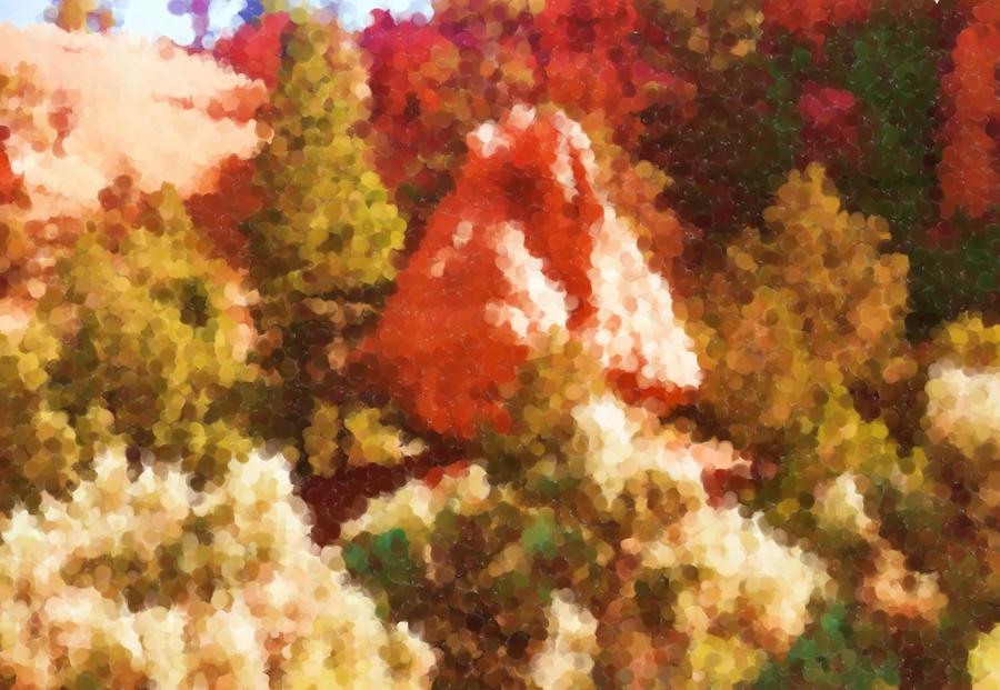 Bryce Canyon Rock Painting Digital Art by Asbjorn Lonvig