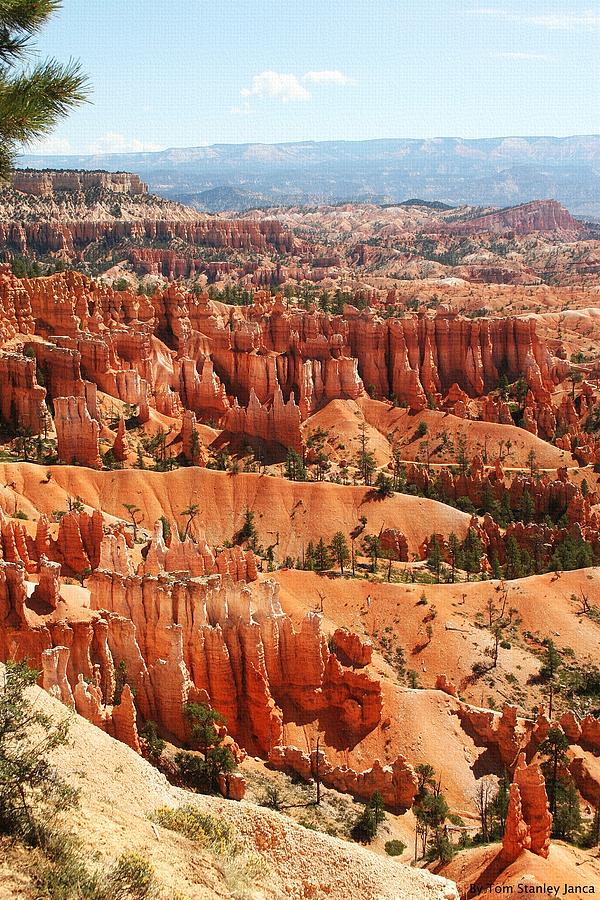 Bryce Canyon With Long View Photograph by Tom Janca
