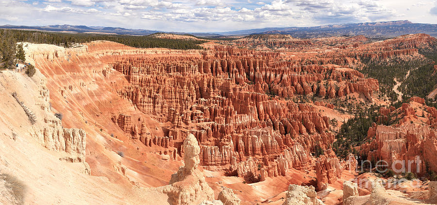 Bryce Canyon National Park Photograph - Bryce Point High Resoution Panorama by Adam Jewell