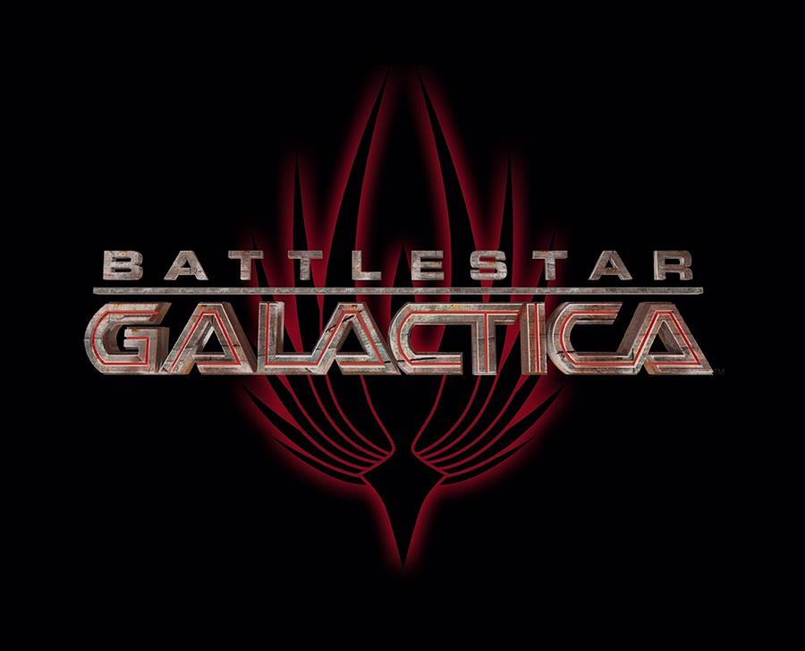 Battlestar Digital Art - Bsg - Logo With Phoenix by Brand A