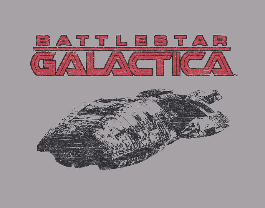 Battlestar Digital Art - Bsg - Ship Logo by Brand A