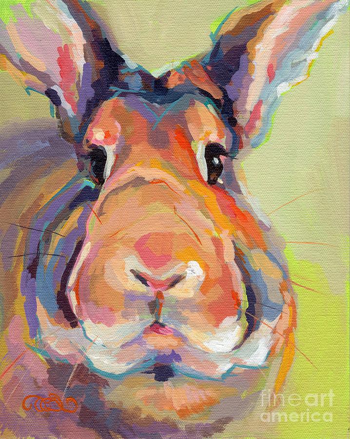 Easter Painting - Bubba OMalley by Kimberly Santini