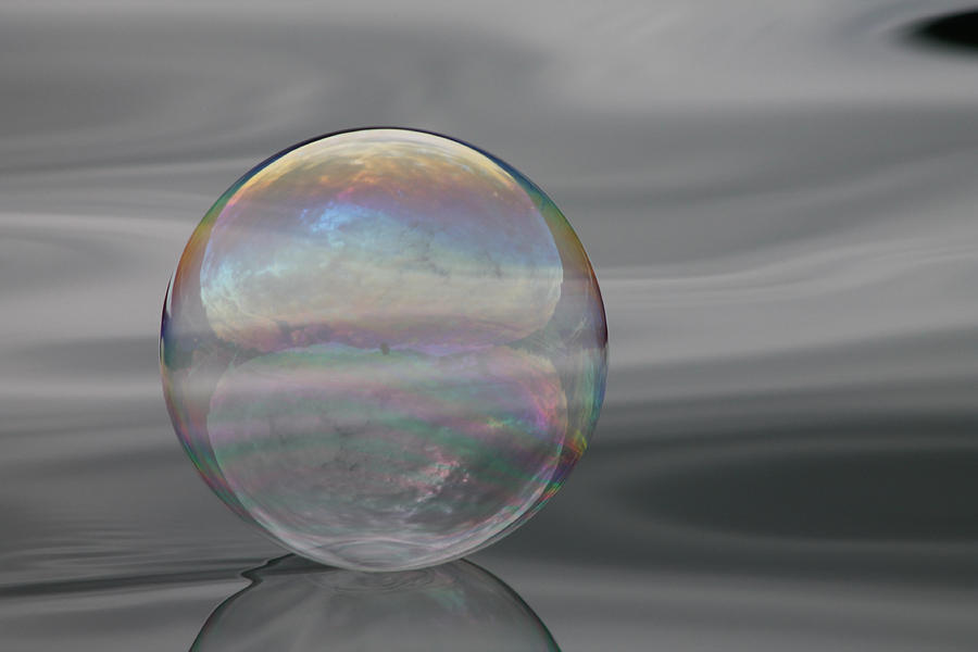 Bubble Simplicity Photograph by Cathie Douglas