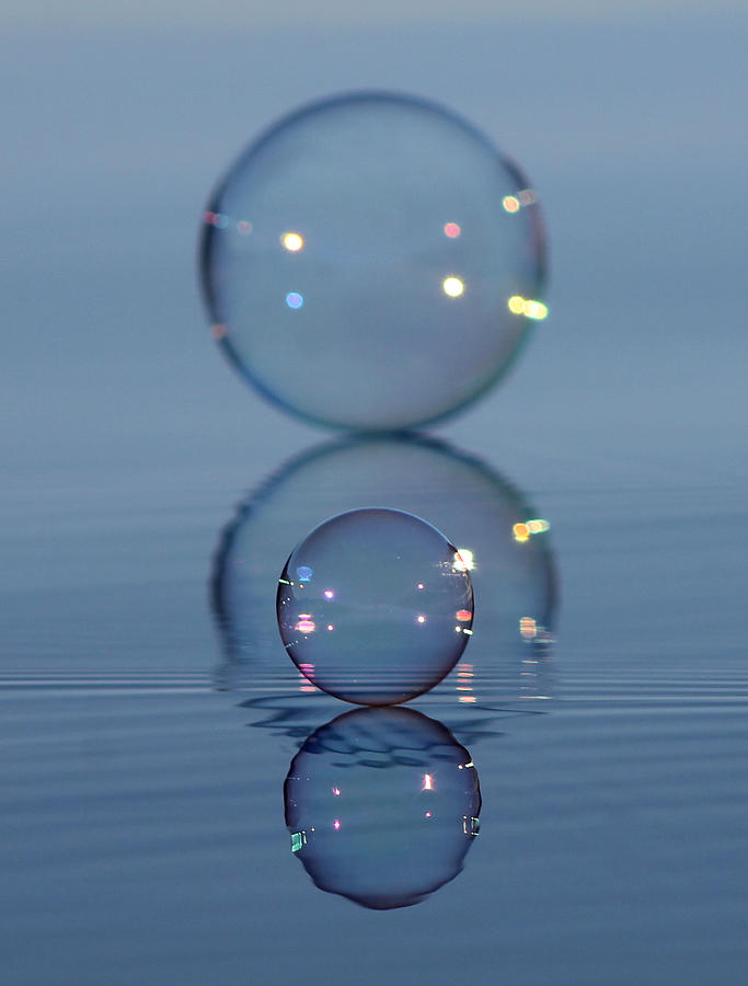 Crazy Eight Bubbles Photograph by Cathie Douglas