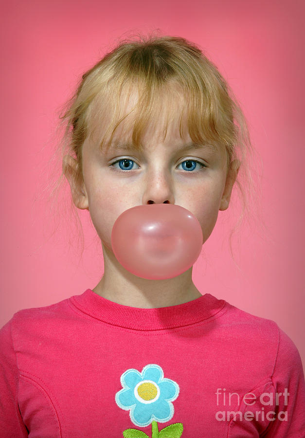 Bubble Gum Pink Photograph by Martin Konopacki