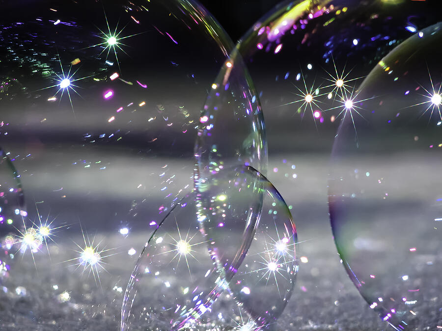 Bubble Magic 5816 Photograph by Karen Celella