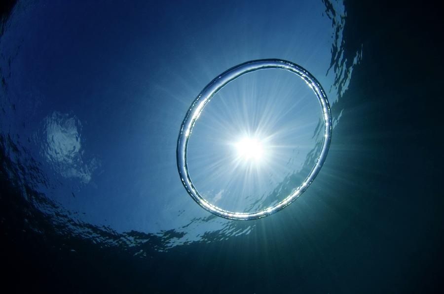 Bubble Ring Photograph by Scubazoo/science Photo Library | Fine Art America