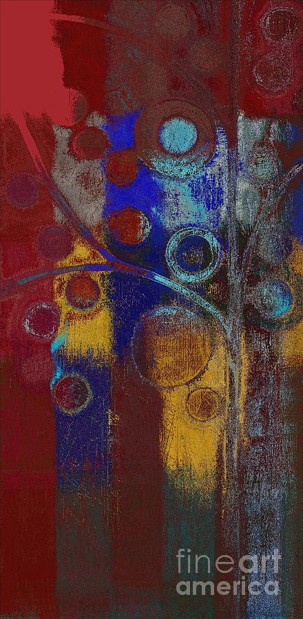 Abstract Painting - Bubble Tree - Rd01l by Variance Collections