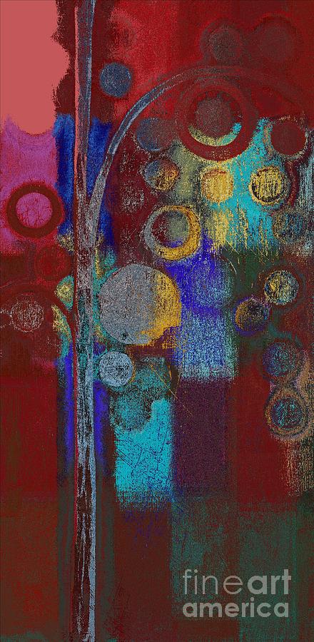 Abstract Painting - Bubble Tree - rd01r by Variance Collections