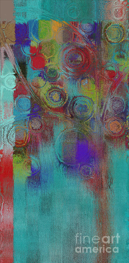 Bubble Tree - sped09l Painting by Variance Collections