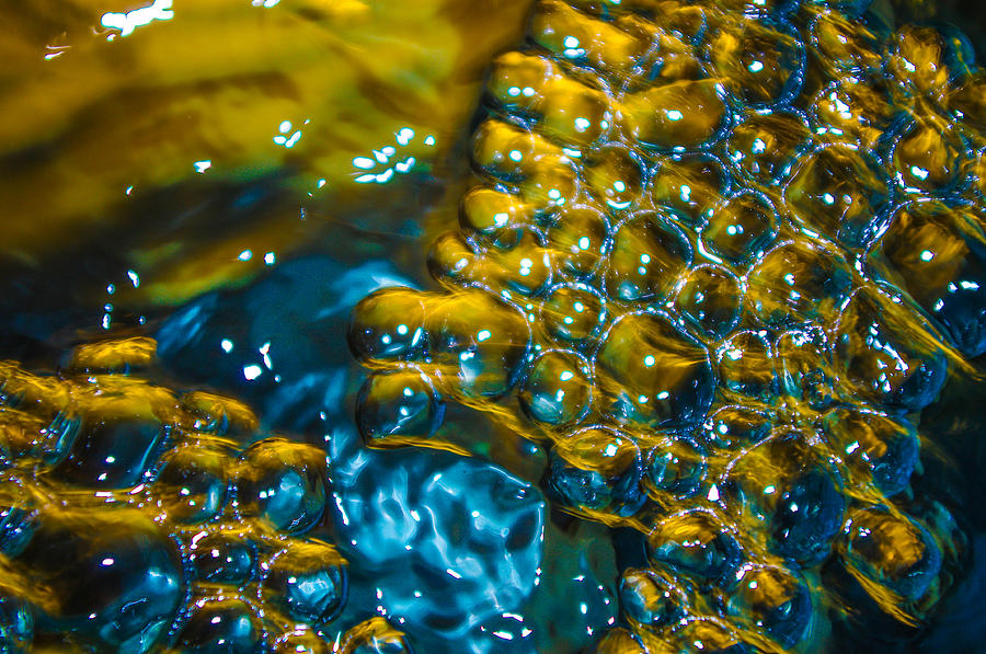 Bubble Water Art Photograph by Gerald Kloss