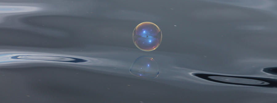 Bubble Wormholes Photograph by Cathie Douglas