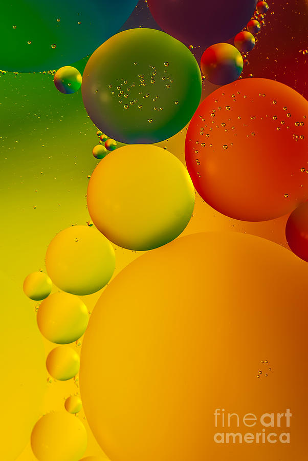 Abstract Photograph - Bubbles by Anthony Sacco