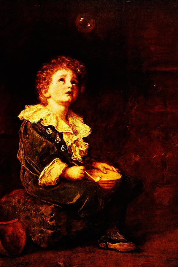 Bubbles Sir John Everett Millais Painting by MotionAge Designs
