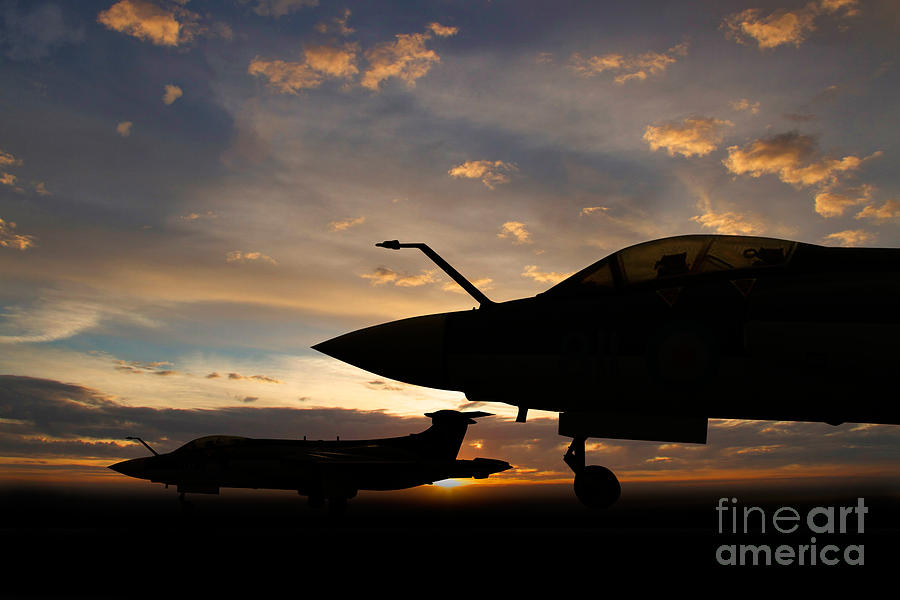 Buccaneer Sunset Digital Art by Airpower Art