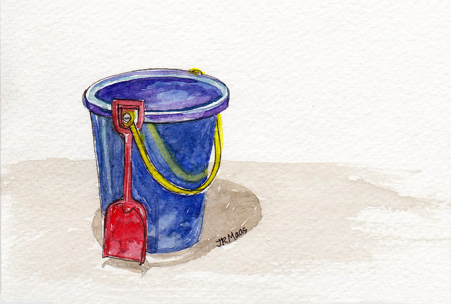 Bucket For Your List Painting by Julie Maas