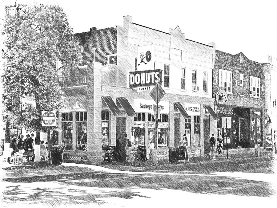 Buckeye Donuts Digital Art by Digital Photographic Arts