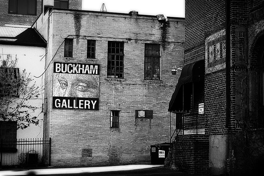 Buckham Gallery Black and White Photograph by Scott Hovind