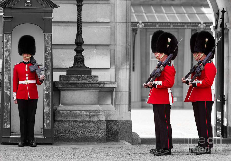 Buckingham Palace Guards Photograph by Matt Malloy
