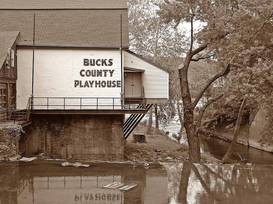 Bucks County Playhouse Photograph By Genevieve Diamond - Fine Art America