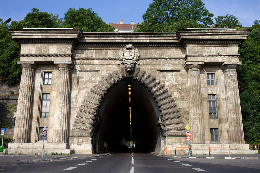 Transportation Photograph - Buda Tunnel in Budapest by Artur Bogacki