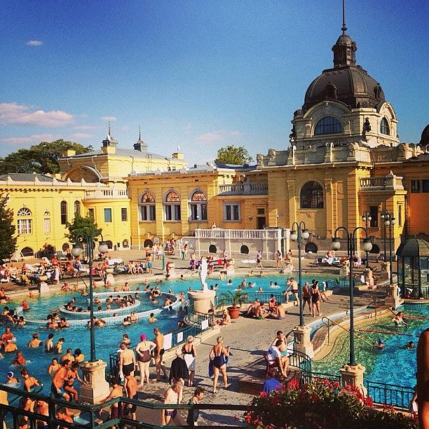 Budapest Photograph - Budapest Baths by Ela Tomaszewska