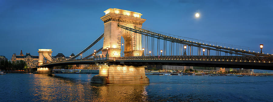 Budapest Chain Bridge Photograph by Photography By Douglas Knisely