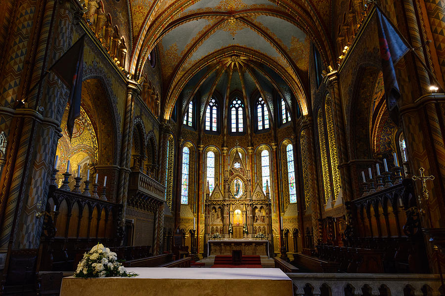 Budapest church Photograph by John Johnson