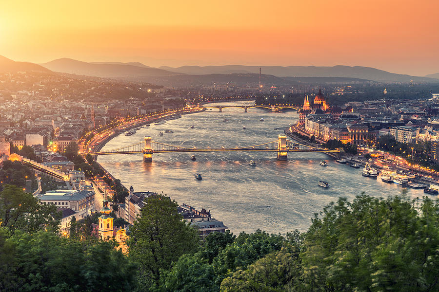 Budapest cityscape Photograph by Focusstock