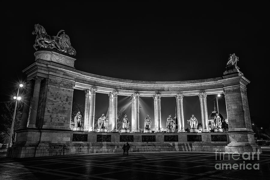 Budapest Photograph - Budapest Heroes Square by Mohamed Rahmo Budapest Photograph - Budapest Heroes Square by Mohamed Rahmo