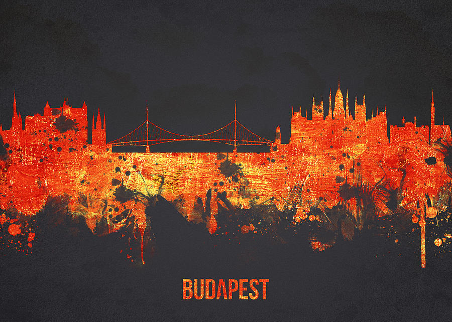 Architecture Digital Art - Budapest Hungary by Aged Pixel