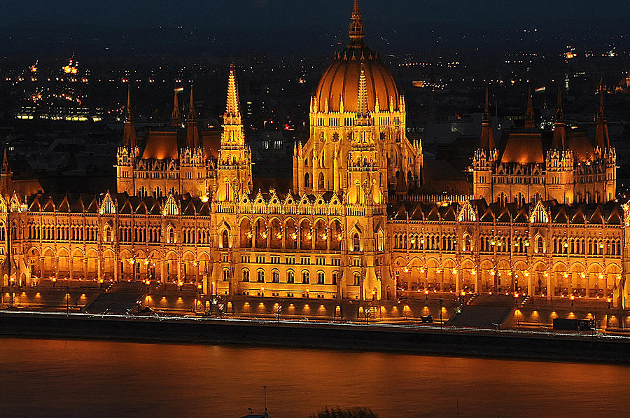 Budapest Parliament Photograph by Allan Rothman