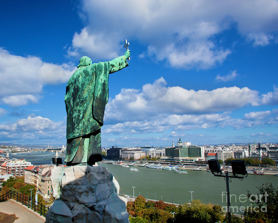 Budapest. View from Gellert Hill Photograph by Michal Bednarek