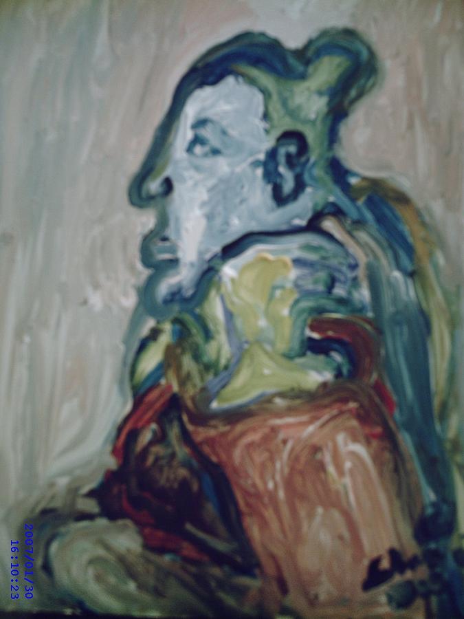 Buddah Painting - Buddah  by Shea Holliman