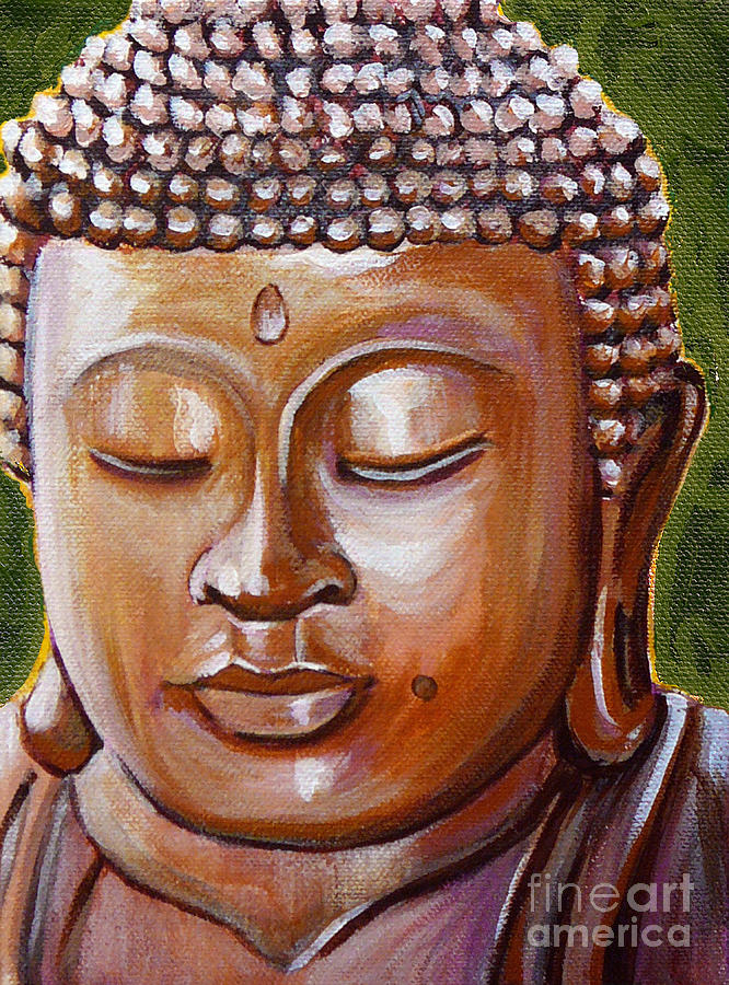 Buddha 1 Painting by Gayle Utter