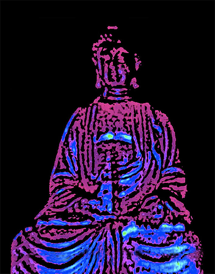 Buddha 1 Digital Art by Linda N  La Rose