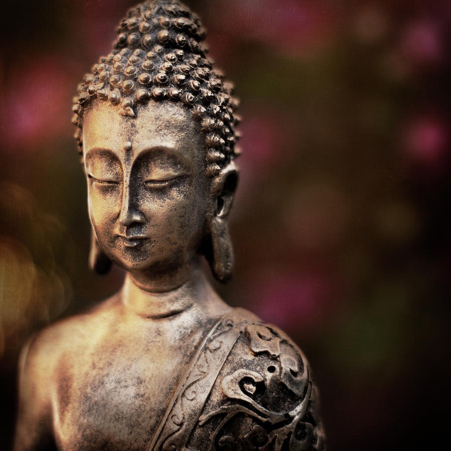 Buddha Bokeh Photograph by By Sigi Kolbe