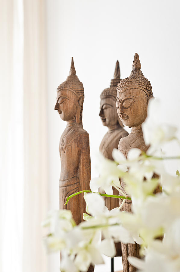 Buddha figurine  Photograph by U Schade