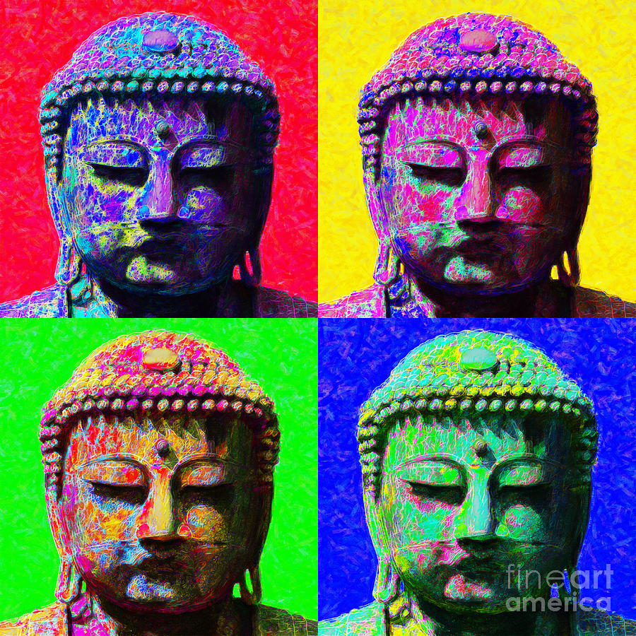 Buddha Photograph - Buddha Four 20130130 by Wingsdomain Art and Photography