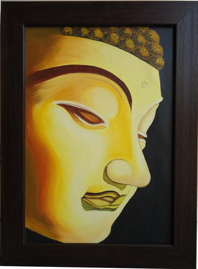 Buddha Painting by Gaurav Jain - Fine Art America