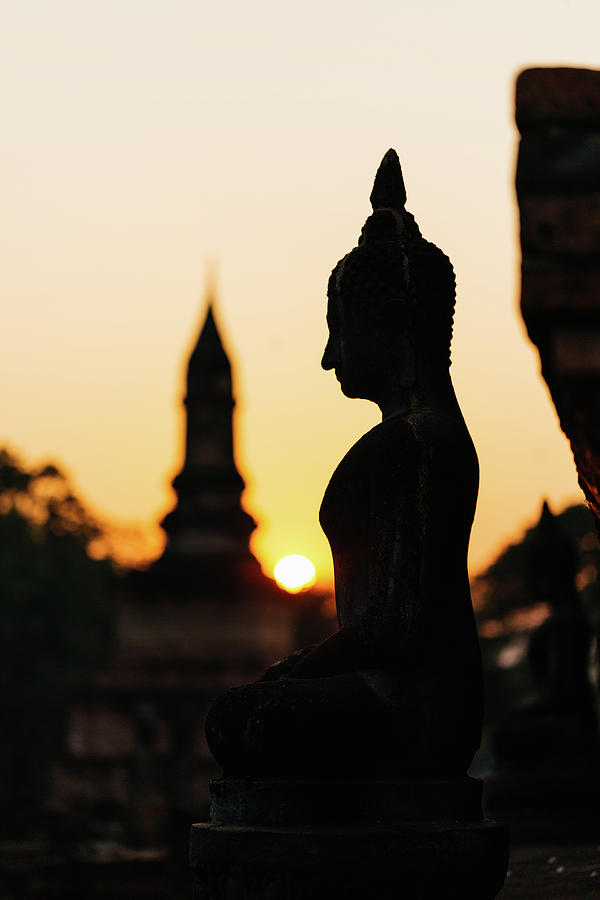 Buddha In Sukhothai, Thailand Photograph by Deimagine