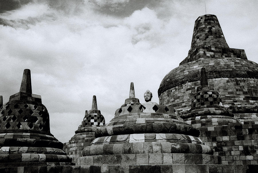Buddha Of Ethereal Borobudur Photograph by Shaun Higson