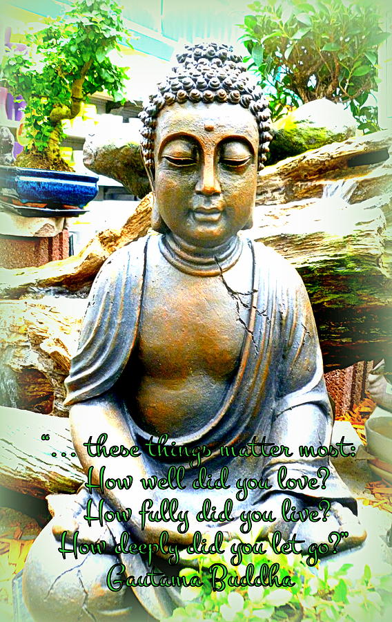 Buddha Photograph - Buddha quotes by Angel One