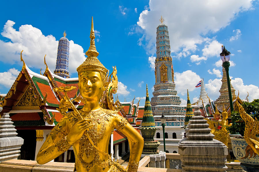 Buddha sculpture in Grand Palace Thailand Photograph by AleksandarGeorgiev