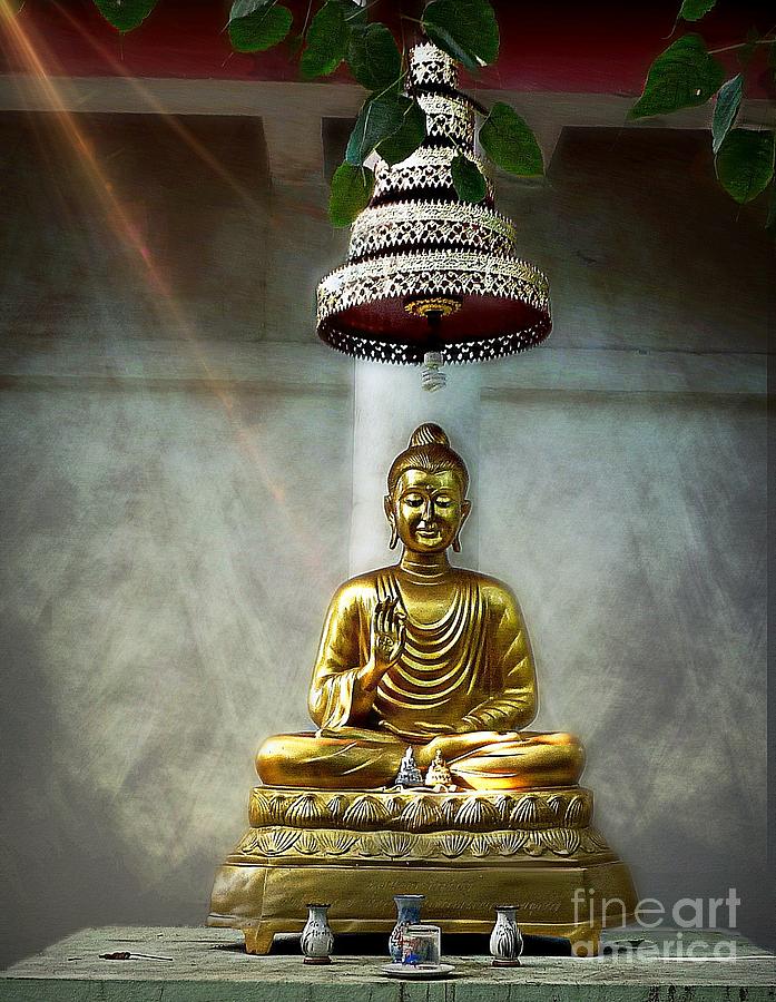 Buddhas Shining Light Photograph by Ian Gledhill