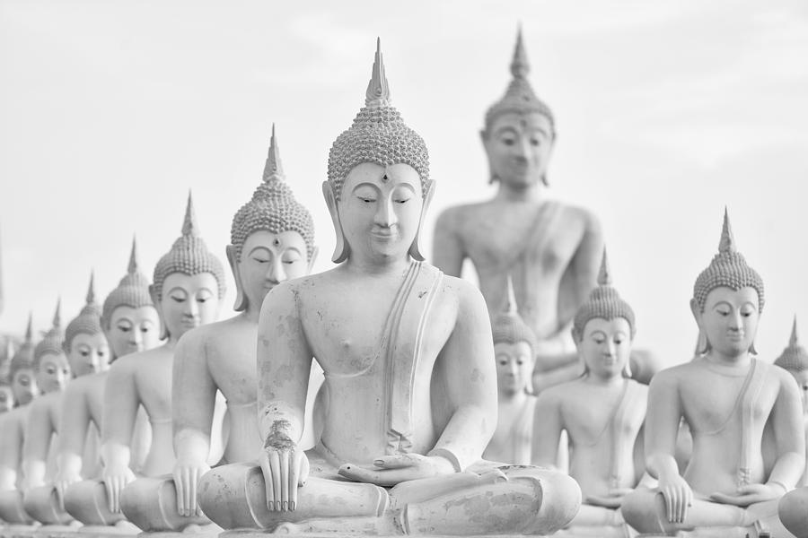 Buddha statue  Photograph by Anek Suwannaphoom