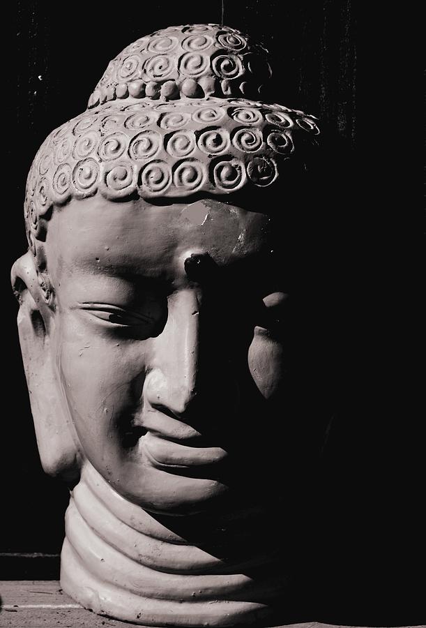 Buddha Statue Photograph - Buddha Statue by Chandana Arts