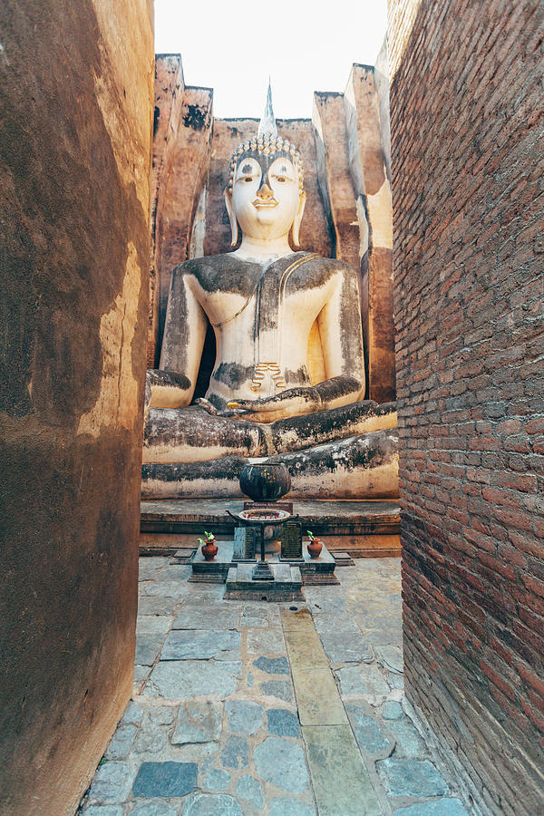 Buddha Statue In Sukhothai, Thailand Photograph by Deimagine