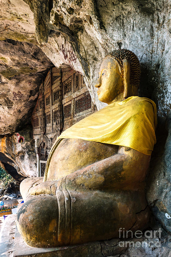 Buddha statue - Luang Prabang - Laos Photograph by Matteo Colombo