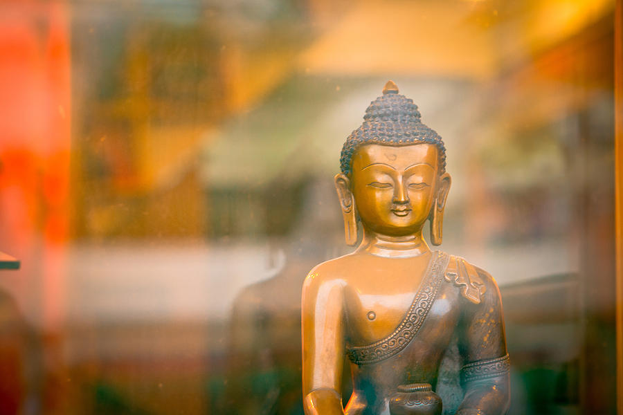Buddha statue Photograph by Raimond Klavins